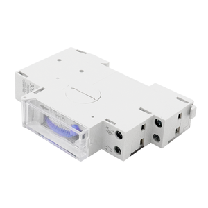SUL180a 220V AC 16A/20A Minuterie Mécanique <span class=keywords><strong>Programmable</strong></span> <span class=keywords><strong>Horaire</strong></span> Quotidien 24 Heures Boîtier Transparent Entrée Rail Din - Product Image 5
