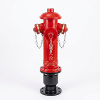 Accessoire de protection pour la sécurité industrielle et la sécurité des bâtiments, hydrant d'incendie extérieur en fonte ductile 1,6 MPa (SS100/65)