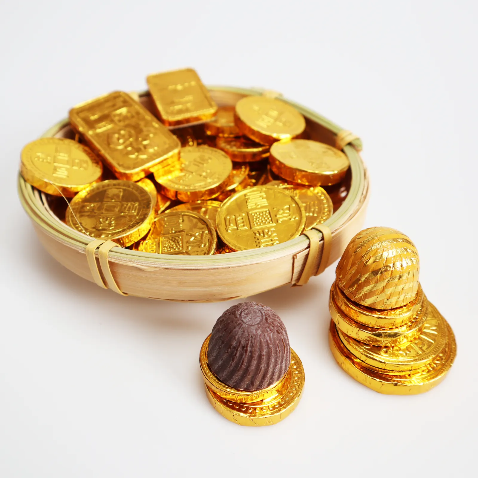Moneda de Oro, chocolate, leche, chocolate