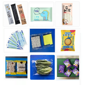 Dòng Chảy Gói máy Ice Lolly Popsicle sô cô la kẹo Biscuit Cookie flowpack bao bì gối ngang bánh mì máy đóng gói - Product Image 2