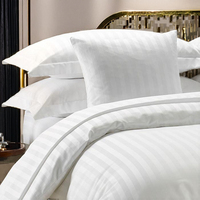 Draps de Lit Tissés en Coton Égyptien de Qualité Hôtelière, 100% Coton Lin pour un Sommeil Confortable, Ensemble de Literie Haut de Gamme