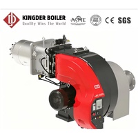 Brûleur à gaz Riello Low NOx RS 5 en acier au carbone, 18 kg, gaz naturel/GPL, pour four de traitement thermique, équipement de chauffage industriel