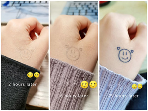 Tatuajes Temporales Pequeños y Modernos para el Cuerpo, Adhesivos <span class=keywords><strong>de</strong></span> Transferencia para Accesorios <span class=keywords><strong>SHEIN</strong></span> con Tinta <span class=keywords><strong>de</strong></span> Henna para Hombres - Product Image 6