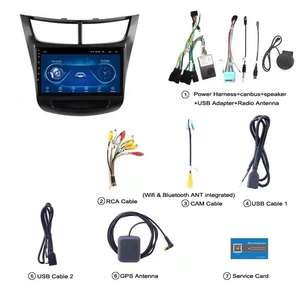 Radio Multimedia para Auto con Android 15.0 y 4G, Reproductor de Video para Chevrolet Sail Aveo 2015 2016 2017 2018 2019, Carplay - Product Image 2