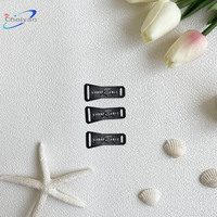 Étiquettes personnalisées en gros pour vêtements, étiquettes suspendues pour cheveux, étiquettes de marque pliables sur mesure