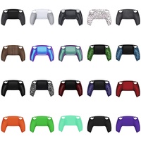 Coque Manette PS5 Colorée Accessoires de Jeu Antidérapante 3D Effet Éclaboussure Personnalisée Boîtier Arrière Inférieur Coque de Remplacement