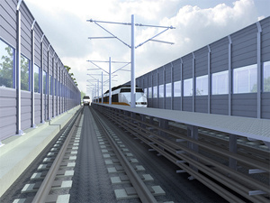 Barrière acoustique métallique microperforée pour <span class=keywords><strong>viaduc</strong></span> routier municipal, pont, rail léger, autoroute, réduction du bruit, écran acoustique, taille personnalisée - Product Image 1