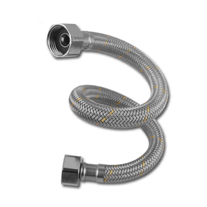 Nouveau produit femelle fileté en acier inoxydable tressé <span class=keywords><strong>tuyau</strong></span> flexible salle de bain <span class=keywords><strong>cuisine</strong></span> <span class=keywords><strong>robinet</strong></span> connecteur <span class=keywords><strong>tuyau</strong></span> <span class=keywords><strong>d</strong></span>'alimentation - Product Image 1
