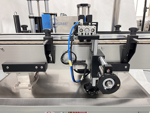 Mỹ phẩm hóa chất nhựa lọ thủy tinh lon chai rượu vang nhãn dán nhãn tự động Applicator chai tròn máy dán nhãn - Product Image 2