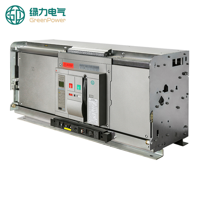 High-Capacity 6300A 3P/4P Draw-Out/Fixed Air Circuit Breaker MCC Low Voltage Incoming Switchgear 100kA Breaking Capacity Model
