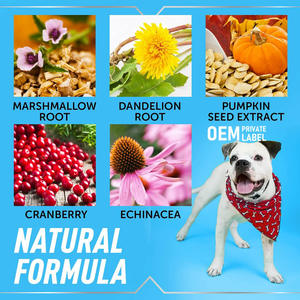 OEM/ODM Suplementos para el cuidado de la salud de las mascotas Gotas líquidas del tracto urinario para la salud urológica Antiinflamatorio - Product Image 5