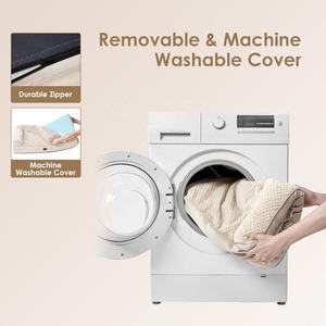 वॉटरप्रूफ कवर के साथ कुत्ते के सोने के लिए ऑर्थोपेडिक मेमोरी फोम डॉग बेड, हटाने योग्य धोने योग्य कवर के साथ डॉग सोफा - Product Image 5