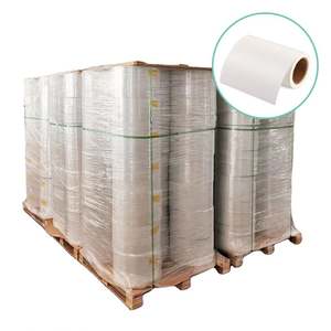 PPポリエチレンジャンボロール自己接着PE PET BOPP光沢パールホワイトラベル紙プロモーション用 - Product Image 4