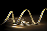 Bande lumineuse flexible COB à CRI90 élevé, 6,5 mm, DC24V, pour éclairage intérieur IP20, décoration, cuivre, télécommande, bande LED