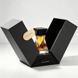 Flacon de parfum torsadé en verre de 75 ml, <span class=keywords><strong>atomiseur</strong></span> esthétique vide avec coffret cadeau de luxe pour les boutiques du Royaume-Uni et d'Europe - Product Image 3