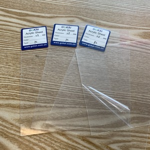 LuciteアクリルPlexyglassシートパースペックスクリアカストアクリルプラスチッククリア2050*3050 5mm切削透明アクリルシート - Product Image 5