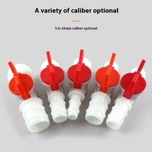 วาล์วควบคุมแบบแมนนวลไหลสูง สองทาง พร้อมปุ่มปรับลดแรงดัน ข้อต่อแบบหนีบสายยาง เชื่อมต่อเร็ว ปรับแต่งได้ ตัวเลือก OEM สำหรับระบบนิวเมติกและน้ำ - Product Image 6