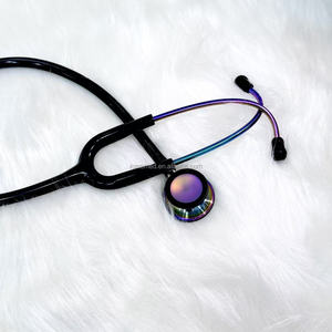 Stéthoscopes médicaux classiques à double tête en acier inoxydable, vente chaude, pas chers, en promotion - Product Image 4