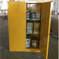 Armoire de stockage de batteries à double paroi ignifuge ODM, armoire de charge, armoire de sécurité pour batteries Li-ion à trois niveaux en métal