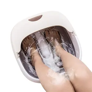 Senxiao 전기 발 세척 전기 발 스파 목욕 마사지 접이식 footbath 분지 욕조 스파 마사지 스파 발 기계