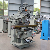 Fraiseuse universelle verticale numérique à tourelle haute vitesse X6330 5HW 220V manuelle, cône de broche BT40, charge de 350 kg pour travaux légers