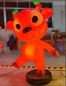 Ip65 Outdoor Chinese Zodiac Cow 3d <b>Motif</b> Led Wedding Decoration Lamp Halloween Christmas Festival Park Garden Landscape <b>Lighting</b> - Product Image 1