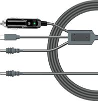 Para Starlink Mini 3 en 1 3M 5M 10M Cable de alimentación de CC 10FT 100W USB C Enchufe para encendedor de cigarrillos Cable de alimentación de CC para Starlink Mini