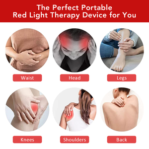 5 brillo y 3 modos cerca de la almohadilla de terapia de luz infrarroja Alfombrilla de luz roja Cuerpo completo - Product Image 3