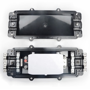 Sıcak Satış Yüksek Dayanımlı 96 48 Çekirdekli 2 Girişli 2 Çıkışlı Fiber Optik Ek Kapatıcısı Yatay Yarım Tip Muhafaza - Product Image 3