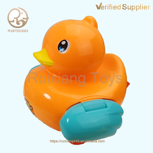 Mini jouet de canard animal de dessin animé pour bébé et enfant en bas âge Push-<span class=keywords><strong>Pull</strong></span> Early Learning Walk Baby Walker avec cloche Music & Story - Product Image 2