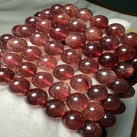 Meihan Natural Madagascar Top cassis noir sable doré Quartz fraise perles rondes lisses pour la fabrication de bijoux design DIY