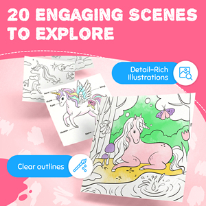 Set di Disegno Joycat, Popolare Set Artistico per Bambini con Libro di Carta per Acquerello e Disegno - Product Image 3