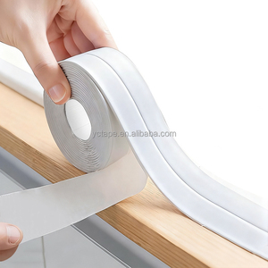 Bande adhésive <span class=keywords><strong>PVC</strong></span> personnalisée anti-moisissure et étanche pour cuisine et salle de bain, taille 3,2m*3,8cm, pour joint de lavabo, bande d'étanchéité décorative - Product Image 1