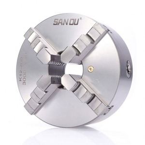 K11-125 Mâchoires en acier trempé Montage direct <span class=keywords><strong>Tour</strong></span> à <span class=keywords><strong>bois</strong></span> à centrage automatique Tournage Perceuse Fraiseuse Camlock <span class=keywords><strong>Mandrin</strong></span> à défilement manuel - Product Image 5