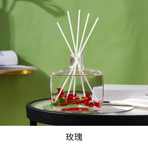 Diffuseur de parfum sans flamme en verre avec huile essentielle – parfum d'ambiance longue durée et accent décoratif pour la maison - Product Image 4