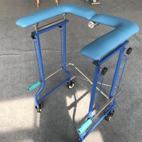 Cadre de marche pliable pour la rééducation des membres inférieurs, aide à la marche pour hémiplégie, équipement d'entraînement auxiliaire