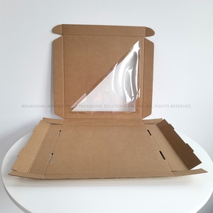 <span class=keywords><strong>2025</strong></span> Craft cấp thực phẩm hộp các tông với cửa sổ vật nuôi trên đầu trang với tùy chỉnh in thiết kế lá nóng logo cho bánh pizza bánh nướng bánh - Product Image 6