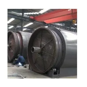 Selling Second-hand Fully Continuous Waste Tire Refining Equipment At A Low Price