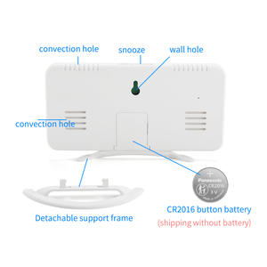 Reloj Despertador Digital con Vibración <span class=keywords><strong>para</strong></span> Personas Ciegas y Sordas, <span class=keywords><strong>para</strong></span> Sala de Estar, Dormitorio, Oficina, Uso en Interiores, <span class=keywords><strong>para</strong></span> Personas con Sueño Profundo - Product Image 5