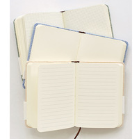 Carnet A5 personnalisé 2026 en lin, couverture rigide, reliure cousue, format A5/A6, style cuir PU, pages vierges/doublées