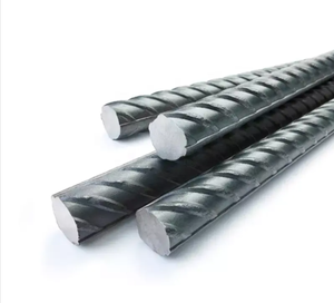 قضبان فولاذية مشوهة عالية الجودة حديد حديد مقوى من الكربون وسبائك الفولاذ للبناء والجسور والاستخدام الصناعي - Product Image 1