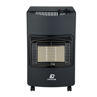 Chauffage mobile au gaz à flamme bleue certifié CE LUOQI, pour intérieur, avec dispositif de sécurité ODS, fonctionnement manuel, sans fumée, écologique