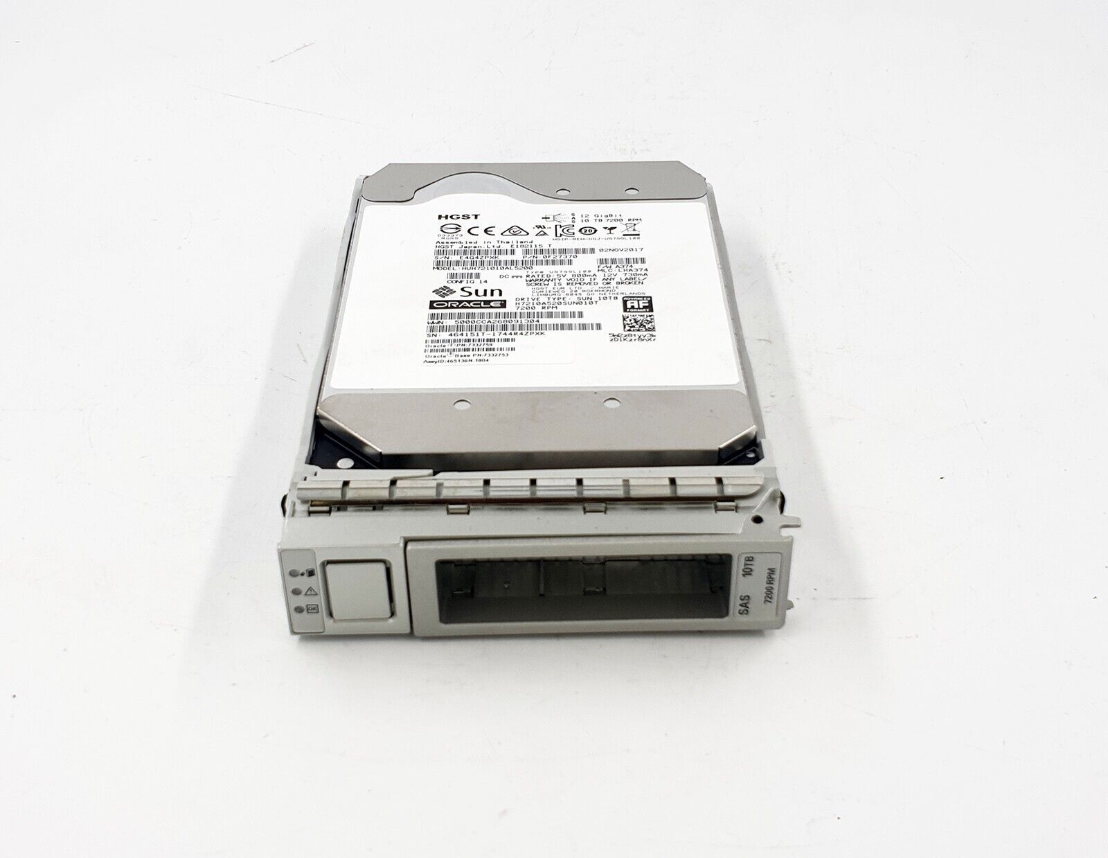 7332759 10TB 7200 RPM SAS HARD DRIVE HGST HUH721010AL5200| Alibaba.com