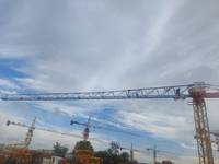 Guindaste de Torre Sem Teto HAISHAN 16T com Motor, Caixa de Câmbio e Motorização - Alto Momento de Carga, Altura Máxima de Elevação de 231m