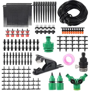 Kits <span class=keywords><strong>d</strong></span>'<span class=keywords><strong>Arrosage</strong></span> Goutte à Goutte Automatique <span class=keywords><strong>pour</strong></span> <span class=keywords><strong>Jardin</strong></span> de 5, 10, 15, 20, 25m – Équipement de Système <span class=keywords><strong>d</strong></span>'Irrigation - Product Image 1