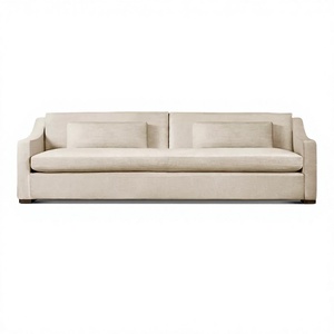 Sofá Seccional Modular de 2 Plazas, OEM ODM, Personalizado, Moderno, Espuma de Alta Densidad, Brazos Inclinados Clásicos, Cojín de Banco, para Casa, Villa o Apartamento - Product Image 1
