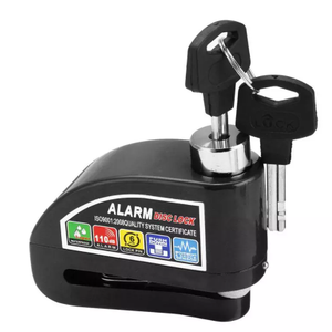 Scooter disk kilit su geçirmez <span class=keywords><strong>Alarm</strong></span> kilitleri güvenlik bisiklet anti-hırsızlık güvenlik motosiklet fren pil anahtar altıgen anahtar - Product Image 2