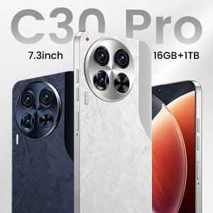 Smartphone Android 13 C30 Pro 5G da 7,3 Pollici, CPU Deca Core, Dual SIM, 16GB RAM, 1TB Memoria, Fotocamere 48MP + 108MP, Ottimo per il Gaming - Product Image 4