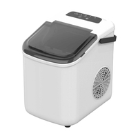 Machine à glaçons compacte et portable avec boîtier en plastique pour usage domestique et extérieur