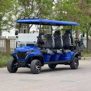 Voiture de golf électrique de haute qualité 4+2 places, longue portée, scooter <span class=keywords><strong>tout</strong></span>-<span class=keywords><strong>terrain</strong></span> pour la chasse, véhicule - Product Image 6